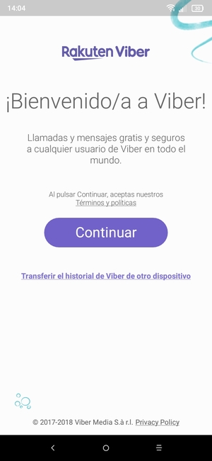 Su aplicación está lista para usar