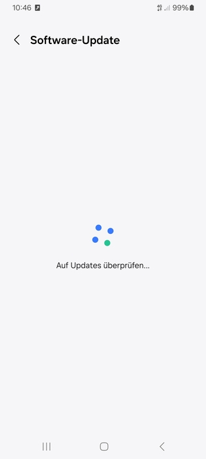 Warten Sie, bis die Suche abgeschlossen ist