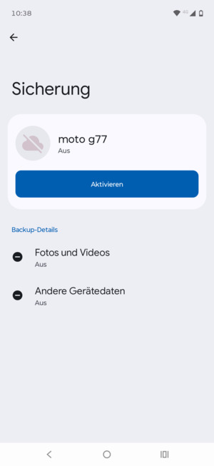 Wählen Sie Aktivieren