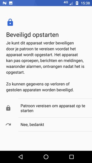Selecteer uw voorkeursoptie