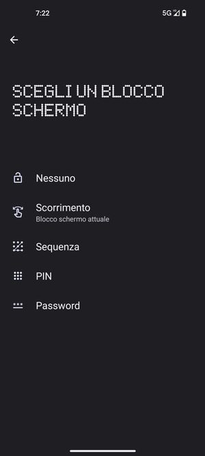 Seleziona Sequenza