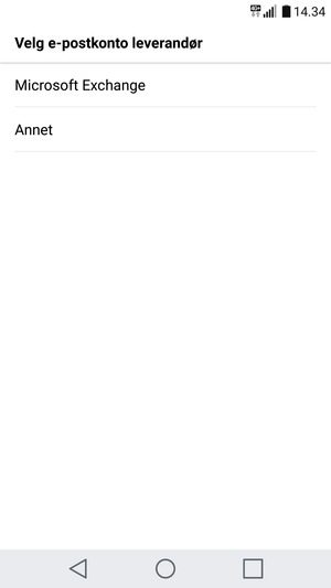Velg Annet
