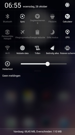 Schakel GPS uit