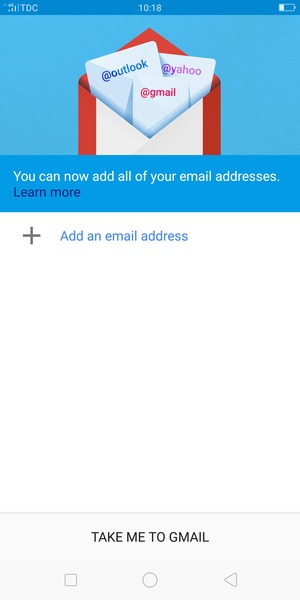 Select Add an email address