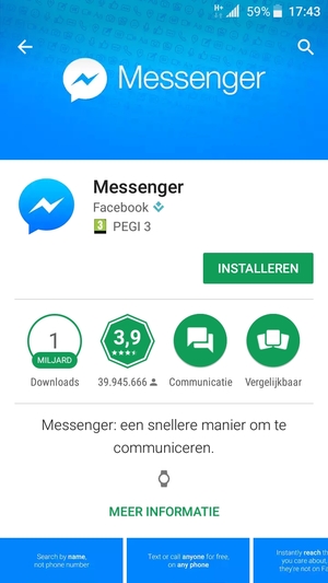 Selecteer INSTALLEREN
