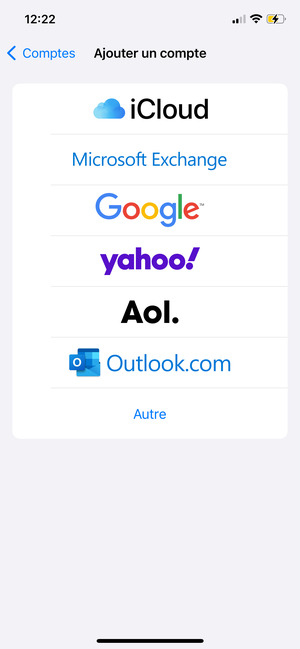 Sélectionnez Outlook.com