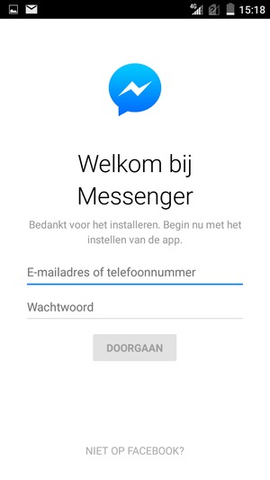 Uw app is klaar voor gebruik