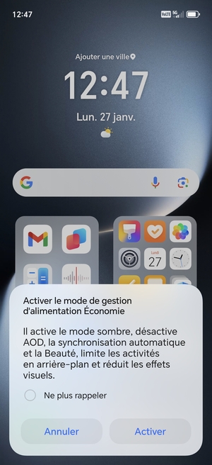 Sélectionnez Activer