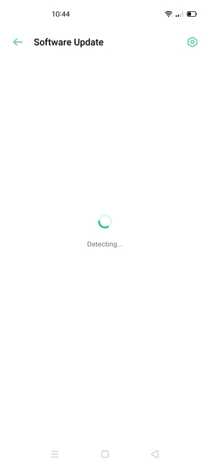 Wait for the search to finish