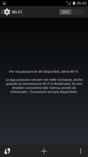 Attiva Wi-Fi