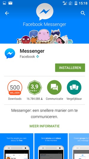 Selecteer INSTALLEREN