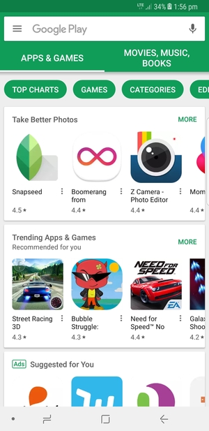Select the Search bar