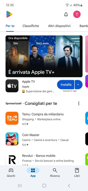Seleziona Ricerca