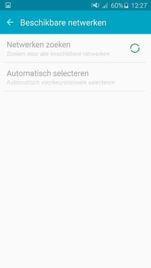 Wacht tot de zoekopdracht beëindigd is