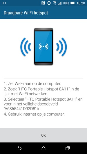 Selecteer OK