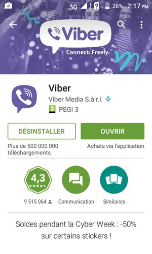 Sélectionnez OUVRIR
