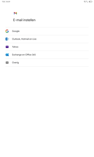 Selecteer Google