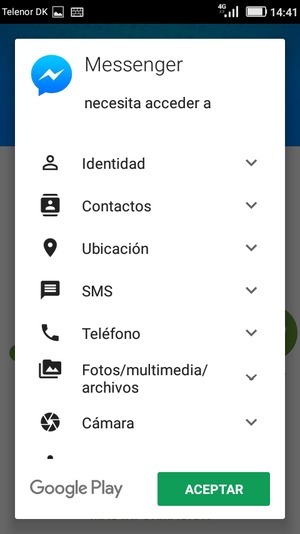 Seleccione ACEPTAR