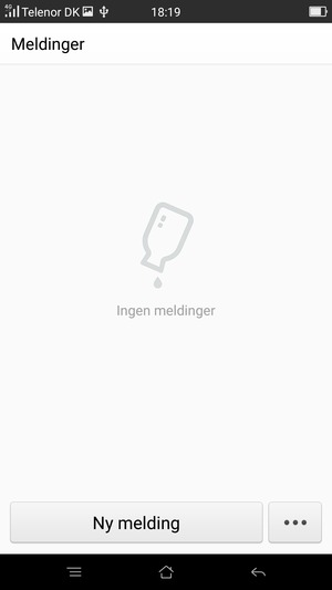 Velg menyknappen