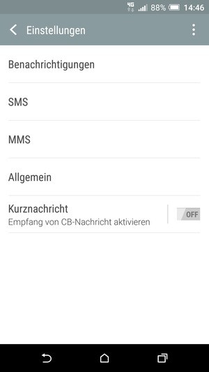 Wählen Sie SMS