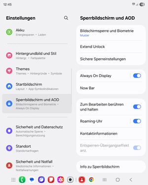 Ihr Handy ist jetzt mit einer Bildschirmsperre gesichert