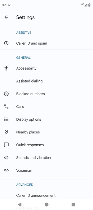 Select Voicemail