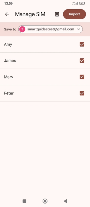 Select Import