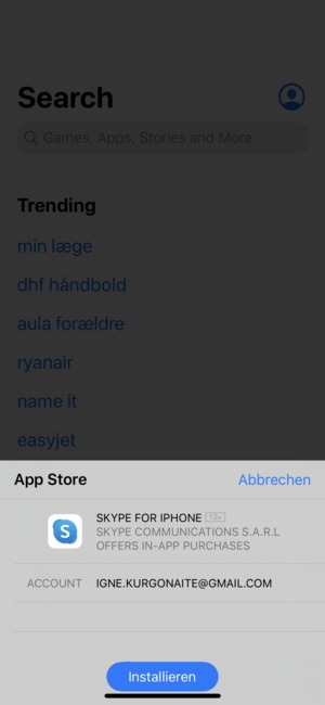 Wählen Sie Installieren