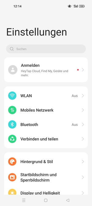 Wählen Sie WLAN
