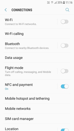 Select Wi-Fi