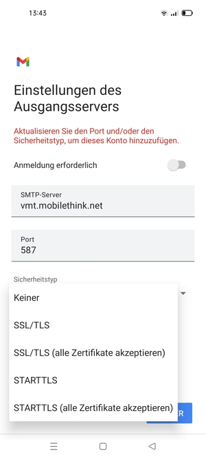 Wählen Sie Keiner