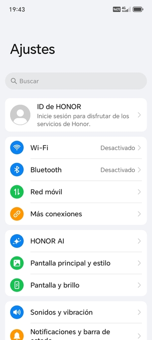 Seleccione Wi-Fi