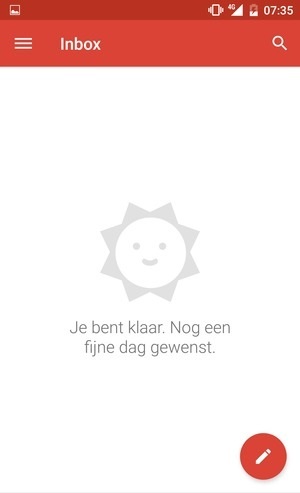 Uw Hotmail is klaar voor gebruik