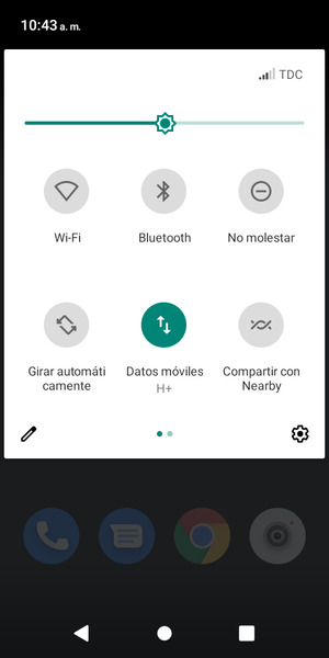 Deslice a la izquierda
