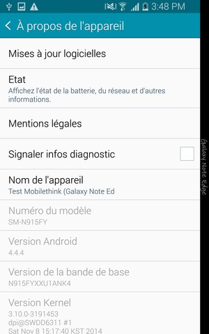 Sélectionnez Mises à jour logicelles