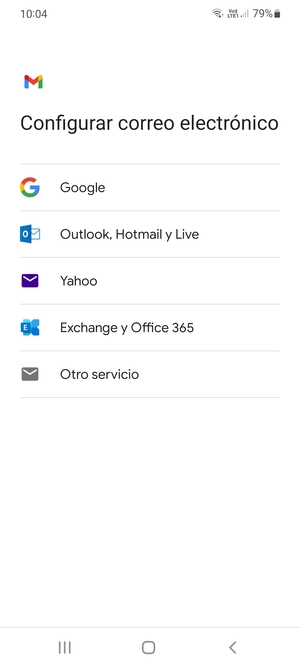 Seleccione Google