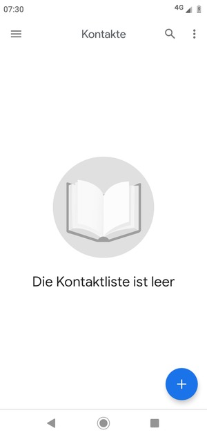 Wählen Sie die Menü-Taste