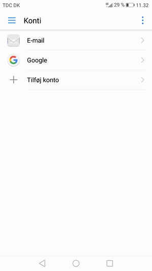 Vælg Google