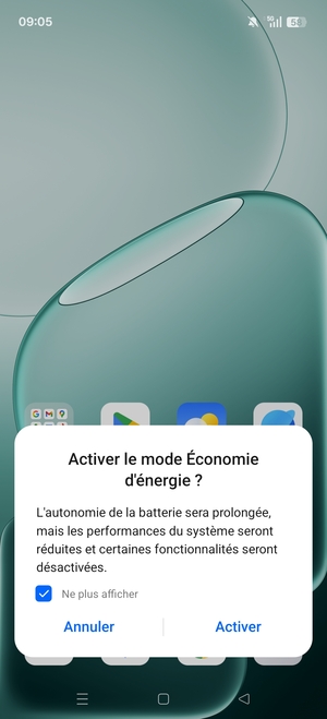 Sélectionnez Activer