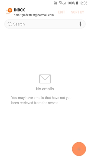Your Hotmail is ready to use