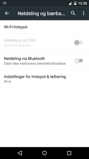 Vælg Wi-Fi-hotspot
