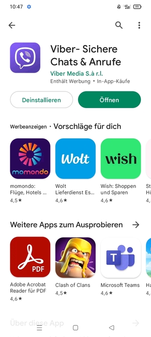 Wählen Sie Öffnen