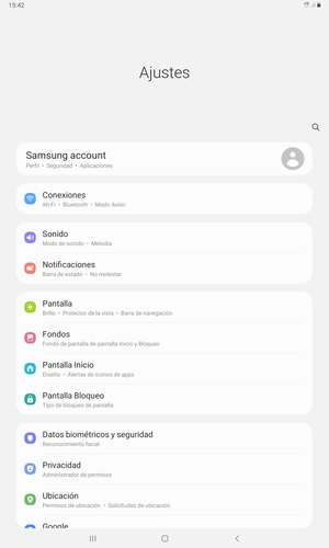 Seleccione Conexiones