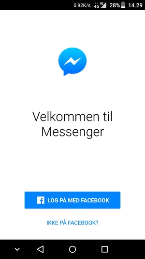 Din app er klar til brug