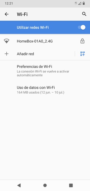 Seleccione la red inalámbrica a la que desea conectarse