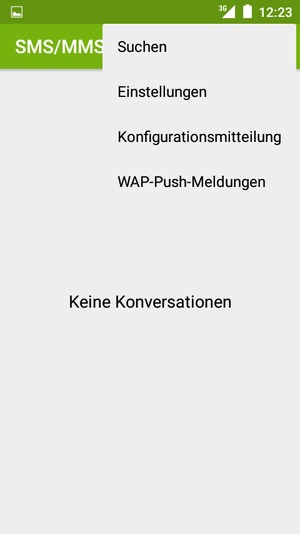 Wählen Sie Einstellungen