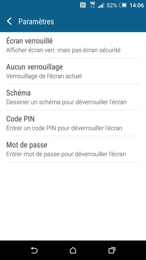 Sélectionnez Schéma