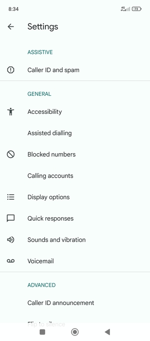 Select Voicemail