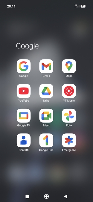 Seleziona Gmail