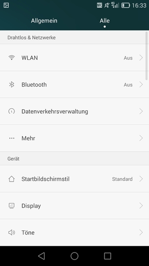 Wählen Sie WLAN